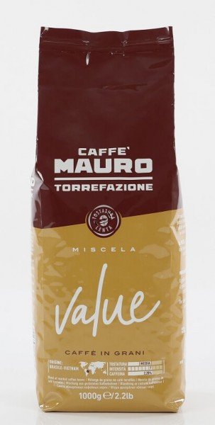 Mauro Vending Value 1kg Espressobohnen für Automaten