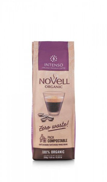 Novell Organic Intenso no-waste BIO Espressobohnen 250g