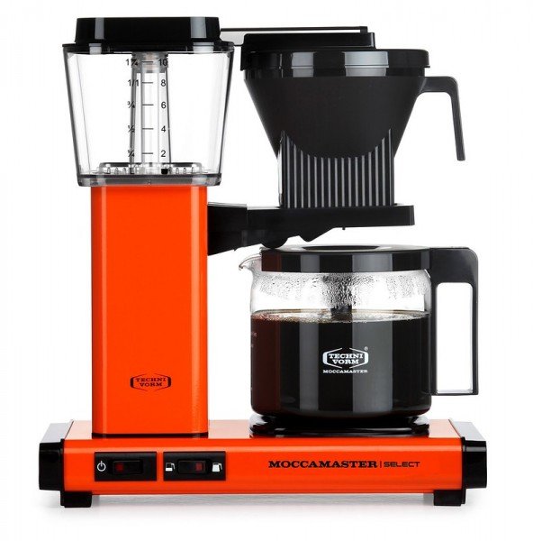Moccamaster orange Kaffeefiltermaschine KBG Select