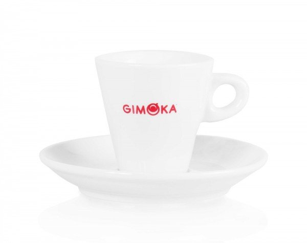 Gimoka Espressotasse mit rotem Gimoka Logo