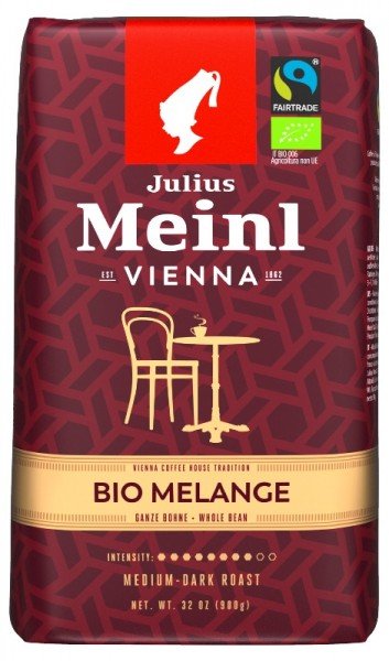 Julius Meinl - Vienna Collection Bio Melange 900g Bohnen IT-BIO-006