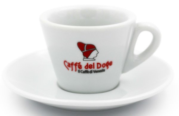 Caffè del Doge Espressotasse in weiß - 75ml