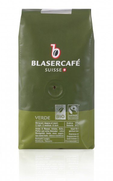 Blasercafé Verde Bio Espresso 250g - Espresso Bohnen CH-BIO-006
