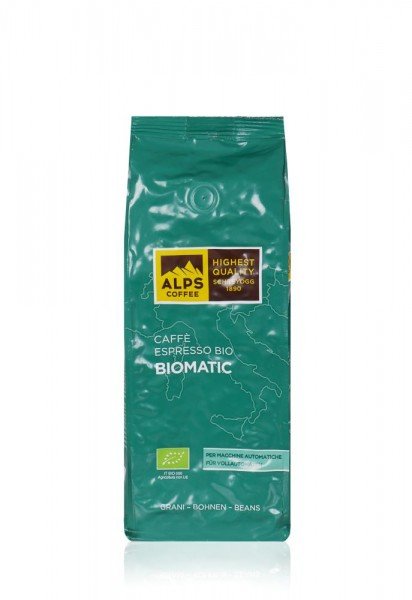 ALPS COFFEE Bio Espresso Biomatic 500g Bohnen