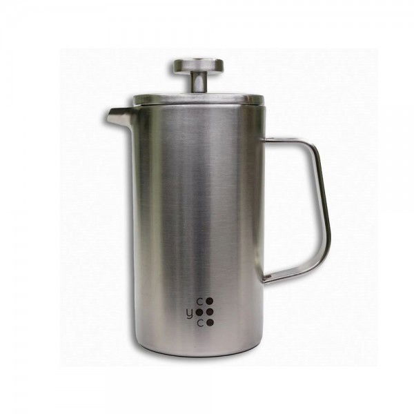 Coyooco French Press Edelstahl brushed