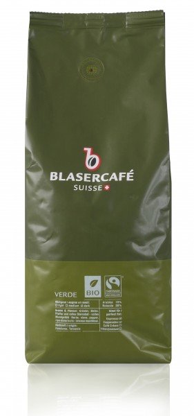 Blasercafé Verde Bio Espresso 1000g - Espresso Bohnen CH-BIO-006