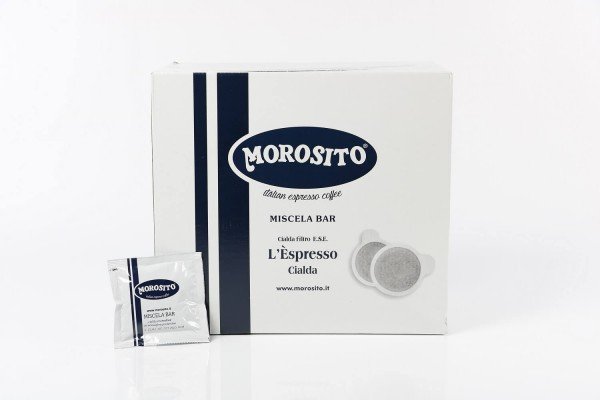 Morosito L´Espresso Blu 150 ESE-Pads je 7 g gemahlen