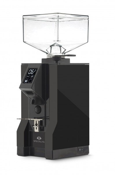 Eureka MIGNON SPECIALITA Espressomühle - Schwarz glänzend 15BL - 2 Timer - 5 Jahre Garantie