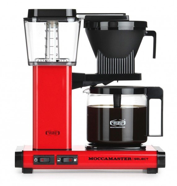 Moccamaster rot Kaffeefiltermaschine KBG Select