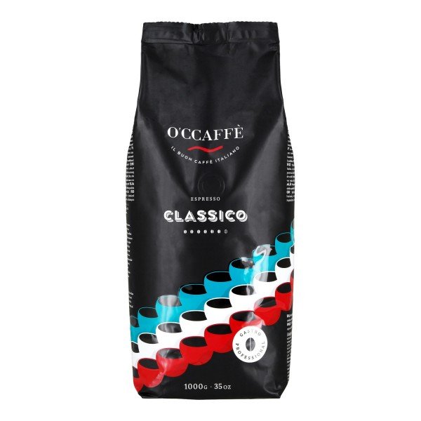 O'CCAFFÈ Espresso CLASSICO Professional 1kg Bohnen