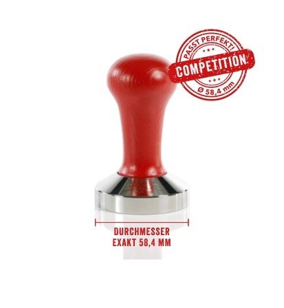 MOTTA Tamper Eiche rot 58,4 mm - Competition