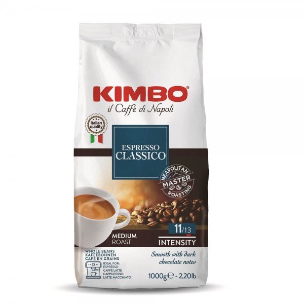 Espressobohnen Kimbo Classico 1 kg Vorderseite