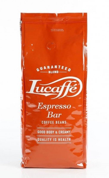 Lucaffe Espresso Bohnen Espresso Bar 1kg Frontansicht