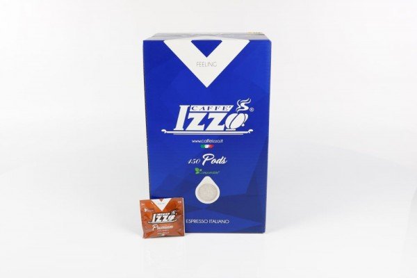 IZZO Caffe Premium ESE-Pads 150 Stück mit Pad