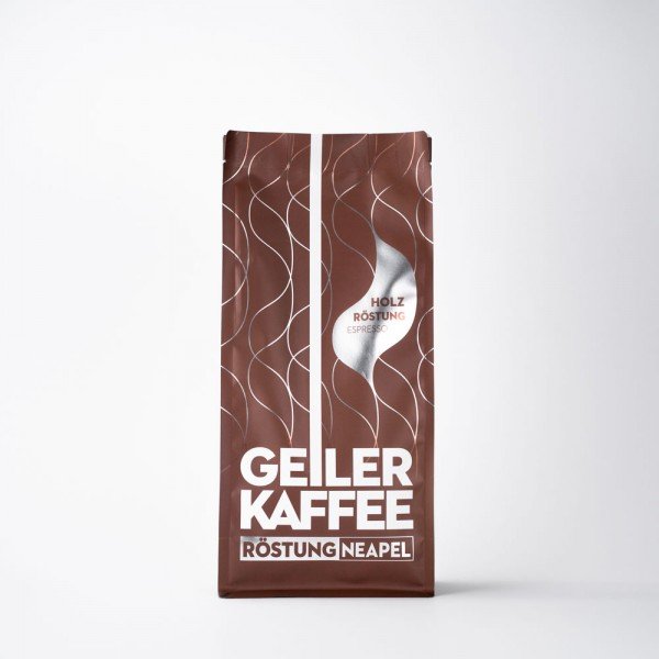 GEILER KAFFEE - NEAPEL 1kg Bohne - mit 100% recyclebarer Verpackung