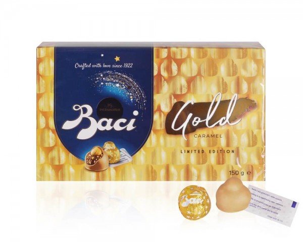 Baci® Perugina® Pralinen Gold Limited Edition Karamell 12 Stück Packung