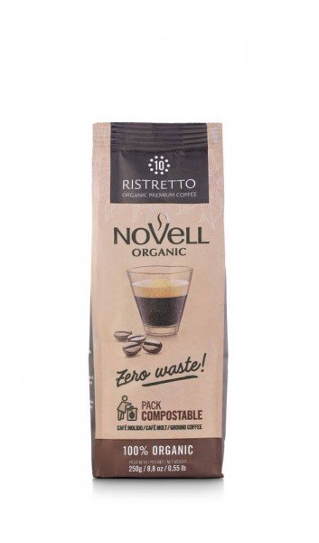 Novell Organic Ristretto no-waste BIO Espressobohnen 250g
