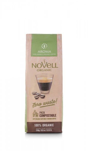 Novell Organic Aroma no-waste BIO Espressobohnen 250g