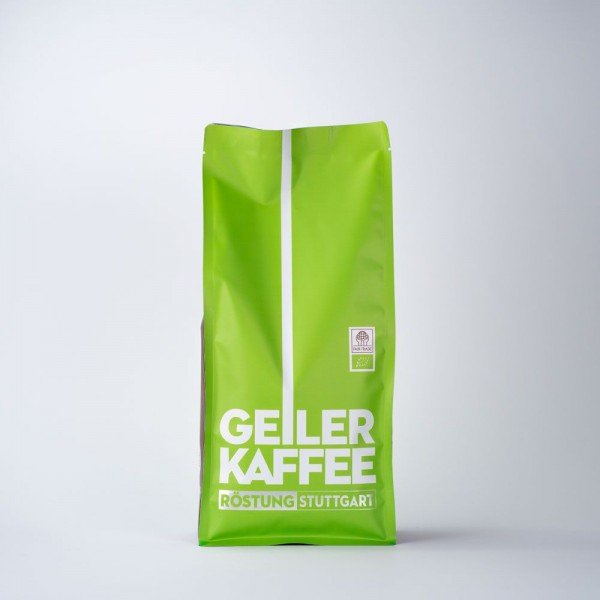 GEILER KAFFEE Kaffeepads Stuttgart Bio und Fairtrade 80 Stück offen verpackt ohne Aluumverpackung