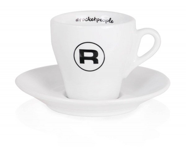 Rocket Espresso - Flat White Tasse #rocketpeople in Weiß