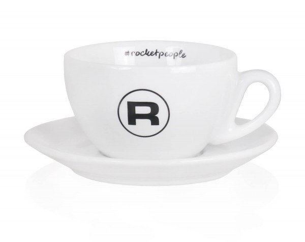 Rocket  Espresso - Cappuccino Tasse #rocketpeople in Weiß