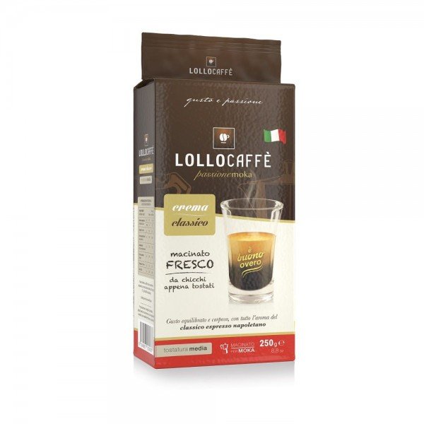 Lollocaffe Classico Creme 250g gemahlen