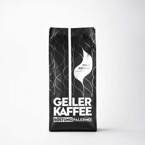 GEILER KAFFEE - PALERMO 1kg Bohne - mit 100% recyclebarer Verpackung