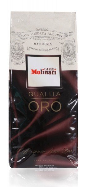 Caffe Molinari Oro Espressobohnen 1kg Kaffee
