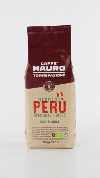 Mauro Respect Peru 1kg Espressobohnen BIO jetzt kaufen
