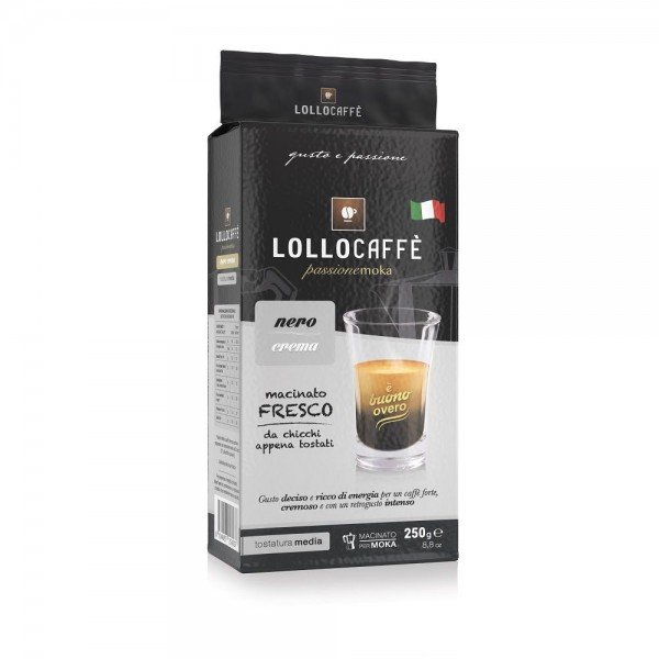 Lollocaffe Nero Crema 250g gemahlen