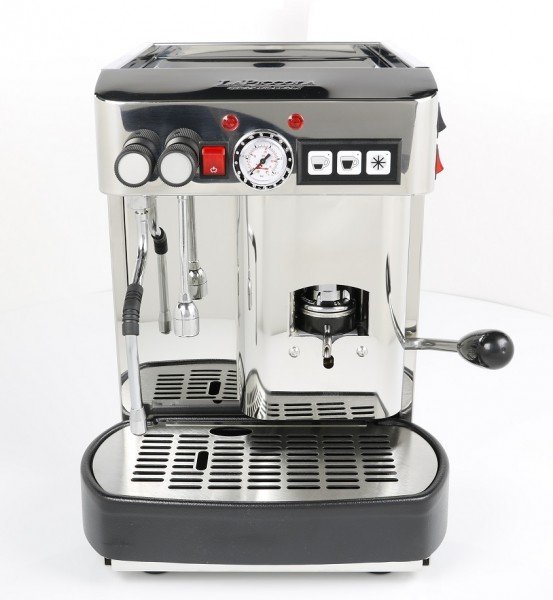 La Piccola Cecilia ESE Kaffeepadmaschine chrom Automatik