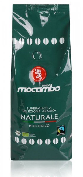 Mocambo Naturale 1kg beste Fairtrade-Bio-Qualität in neuem Design