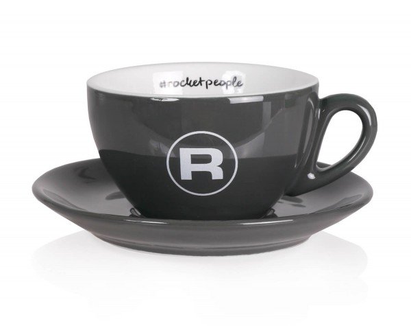 Rocket  Espresso - Cappuccino Tasse #rocketpeople in Grau