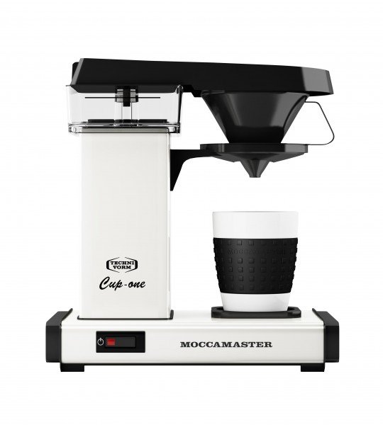 Moccamaster Cup-One Single Filtermaschine mit 2 Tassen in Off white