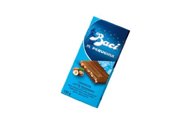 Perugina® by Baci® Tafel Choco Double Milchschokolade und Haselnuss 150g