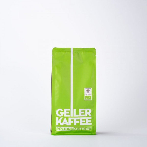 GEILER KAFFEE 250g Bohnen Stuttgart Bio und Fairtrade 