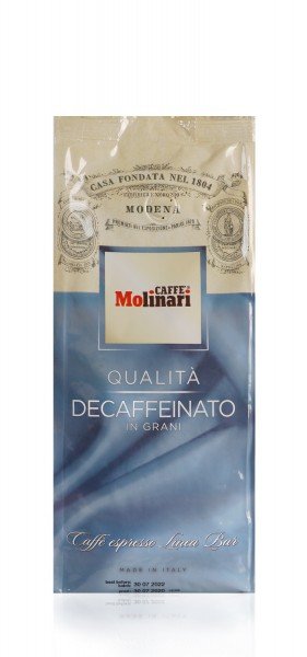 Caffe Molinari Decaffeinato Espressobohnen 500g