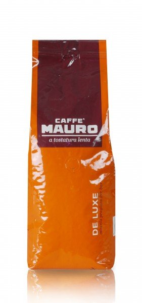 Caffé Mauro De Luxe 1kg Bohnen 70% Arabica 30% Robusta Tostatura Lenta