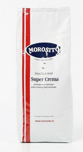 Morosito Super Crema 1Kg Bohnen
