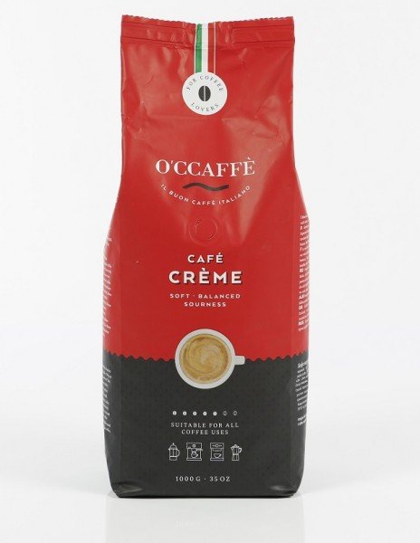 O Ccaffe Creme Caffe 1kg Bohnen