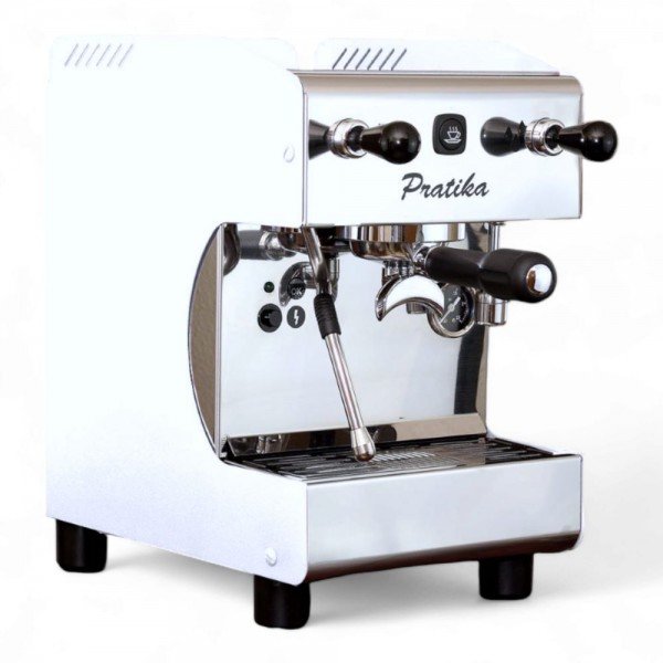 ACM/SAB Milano Pratika Semi Joysteam Espressomaschine weiss