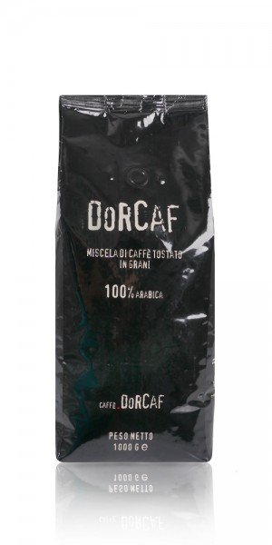 Dorcaf Caffe Black 100% Arabica 1kg vorne