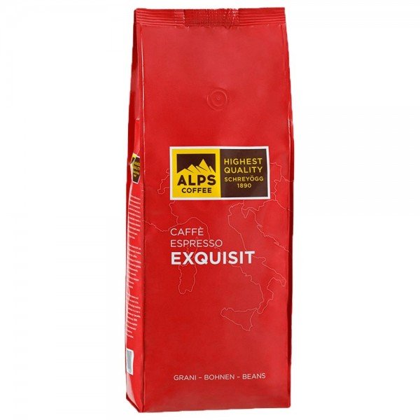 Alps Coffee Exquisit 1kg Espressobohnen
