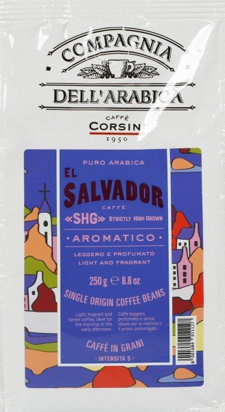 Caffe Corsini - El Salvador "SHG" Strictly High Grown - 250g, Bohne