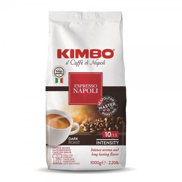 Kimbo Espressobohnen Napoletano 1kg Vorderseite