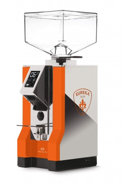 Eureka Specialita Espressomühle Orange/chrom in 17 NX Ausführung