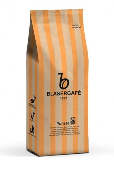 Blasercafé Purista Fairtrade - 1kg Espresso Bohnen