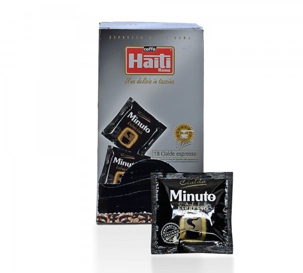 Caffè Haiti Minuto ESE-Pads 18 Stück im Karton