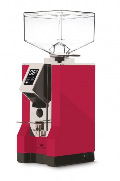 Eureka MIGNON SPECIALITA Espressomühle - Rot Himbeere 16CR - 2 Timer - 5 Jahre Garantie