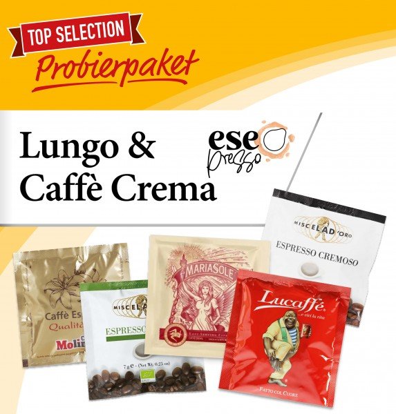 Probierpaket Lungo/Caffe Creme 25 Stück